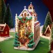 Rolife Carolling Cathedral 3D Wooden DIY Miniature House Book Nook