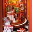 Rolife Christmas Street 3D Wooden DIY Miniature House Book Nook