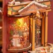 Rolife Christmas Street 3D Wooden DIY Miniature House Book Nook