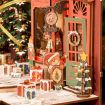 Rolife Christmas Street 3D Wooden DIY Miniature House Book Nook