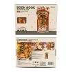 Rolife Christmas Street 3D Wooden DIY Miniature House Book Nook