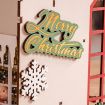 Rolife Christmas Indoor Scene 3D Wooden DIY Miniature House Book Nook