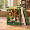 Rolife Quiet Corner Study 3D Wooden DIY Miniature House Book Nook