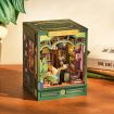 Rolife Quiet Corner Study 3D Wooden DIY Miniature House Book Nook
