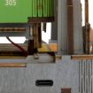 Rolife Sakura Journey Tram Wooden Model Kit