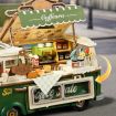 Rolife Leo's Coffee Truck Wooden Model Kit