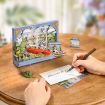 Rowood Red Boats Wall Art Wooden Model Kit