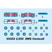 Trumpeter 1/350 Scale British Royal Navy HMS Cornwall British WWII Heavy Cruiser Ship Model Kit