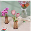 Rowood Purple Moth Orchid Wooden Model Kit
