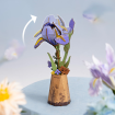 Rowood Purple Iris Wooden Model Kit
