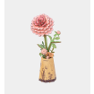 Rowood Pink Dahlia Wooden Model Kit