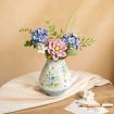 Rowood Blue Hydrangea Wooden Model Kit