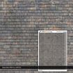 Scale Model Scenery Mixed Grey Roof Slates Texture Paper (Pack of 5) OO Gauge