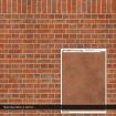 Scale Model Scenery English Bond Red Brick Texture Paper (Pack of 5) OO Gauge