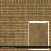 Scale Model Scenery English Bond Yellow Brick Texture Paper (Pack of 5) OO Gauge