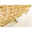 DW 1/408 Scale Hindenburg Zeppelin and Dust Cover Wooden Model Kit
