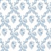Melissa Blue & White Wallpaper for 12th Scale Dolls House