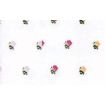 Rebecca Lilac / White Wallpaper for 12th Scale Dolls House