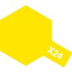 Tamiya Acrylic Gloss Paint (10ml) - Clear Yellow