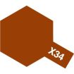 Tamiya Acrylic Gloss Paint (10ml) - Metallic Brown