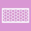 Cakecraft Honey Comb 2 Part Stencils