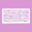Cakecraft Woodgrain Effect  Stencil
