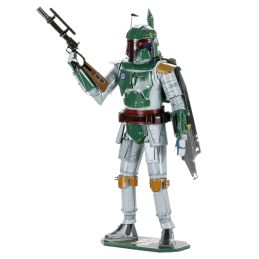Metal Earth Boba Fett Star Wars 3D Metal Model Kit