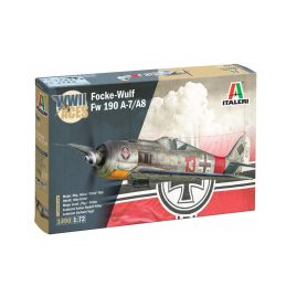 Italeri 1/72 Scale Focke-Wulf Fw 190 A-8/F Aces Model Kit