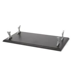 OcCre Black Display Stand with Metal Supports