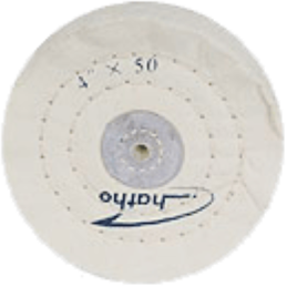 Bleached Muslin Polishing Wheel