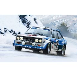 Italeri 1/24 Scale Fiat 131 Abarth Rally Model Kit
