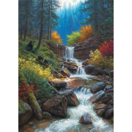 Cobble Hill Mountain Cascade 1000 Piece Jigsaw