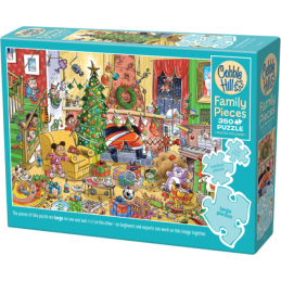 Cobble Hill Catching Santa 350 Piece Jigsaw