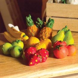 Pack of Six Fruits for 12th Scale Dolls House