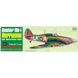 Guillows 1/32 Scale Hawker Hurricane Mk1 Balsa Model Kit