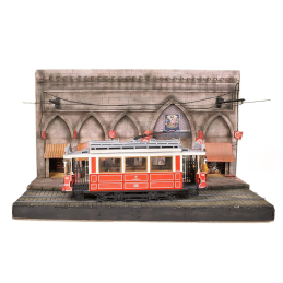 Occre 1/24 Scale Istanbul Tram Diorama Model Kit