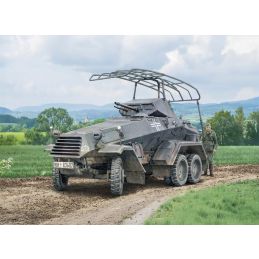 Italeri 1/72 Scale Sd.Kfz. 232 6 Rad Model Kit
