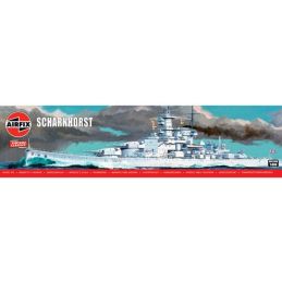 Airfix 1/600 Scale Scharnhorst Model Kit