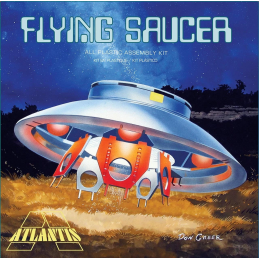 Atlantis 1/72 Scale Flying Saucer Model Kit