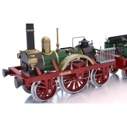 Occre 1/24 Scale Adler Steam Train Locomotive Model Kit