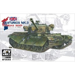 AFV Club 1/35 Scale Centurion Mk3 Koren War Model Kit
