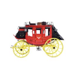 Artesania Latina 1/10 Scale 1848 Stage Coach Model Kit