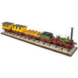 Occre 1/24 Scale Adler Steam Train Locomotive, Adler Coaches and Base Model Kit Deal