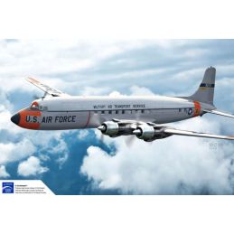 Academy 1/144 Scale USAF C-118 Liftmaster Model Kit