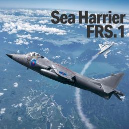 Academy 1/144 Scale British Royal Navy Sea Harrier FRS.1 V/STOL Strike Fighter Model Kit