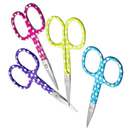 Sew Tasty Polka Dot Embroidery Scissors 9.3cm