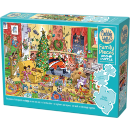Cobble Hill Catching Santa 350 Piece Jigsaw