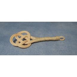 Wicker Carpet Beater 60mm for 12th Scale Dolls House