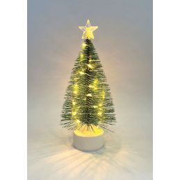 White LED Christmas Tree for 12th Scale Dolls House