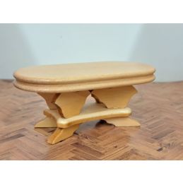 Pine Coffee Table for 12th Scale Dolls House